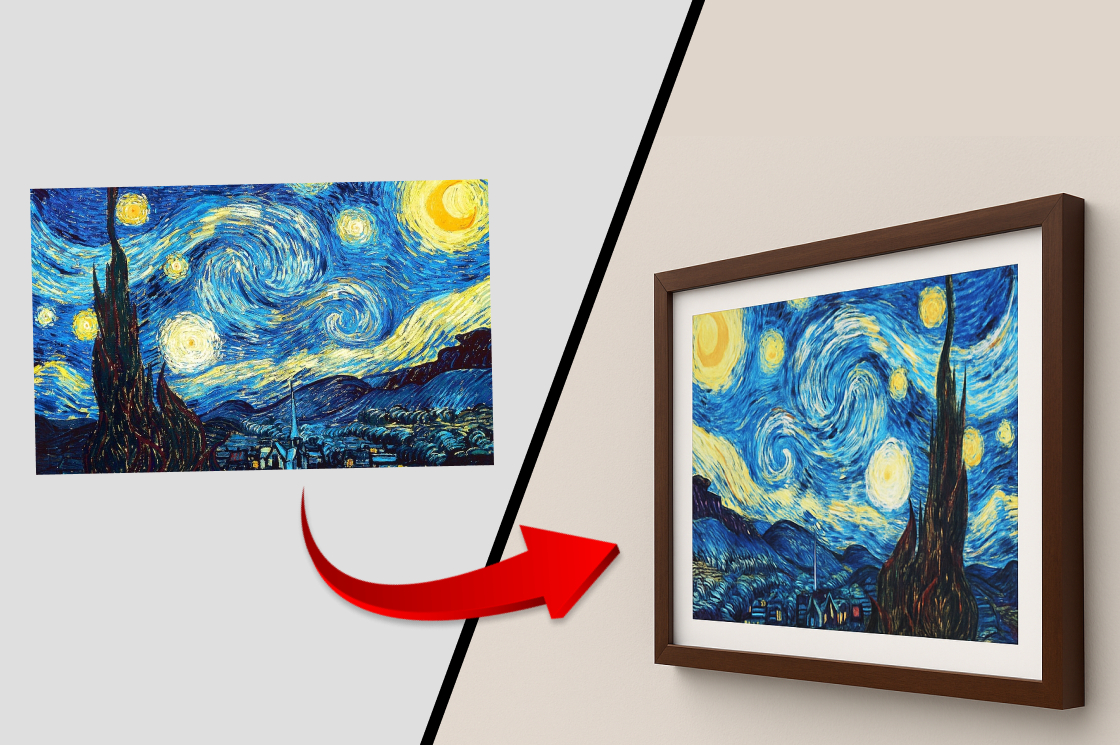 Generar cuadro 3D desde imagen